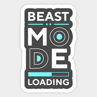 Beastmode Loading Sticker